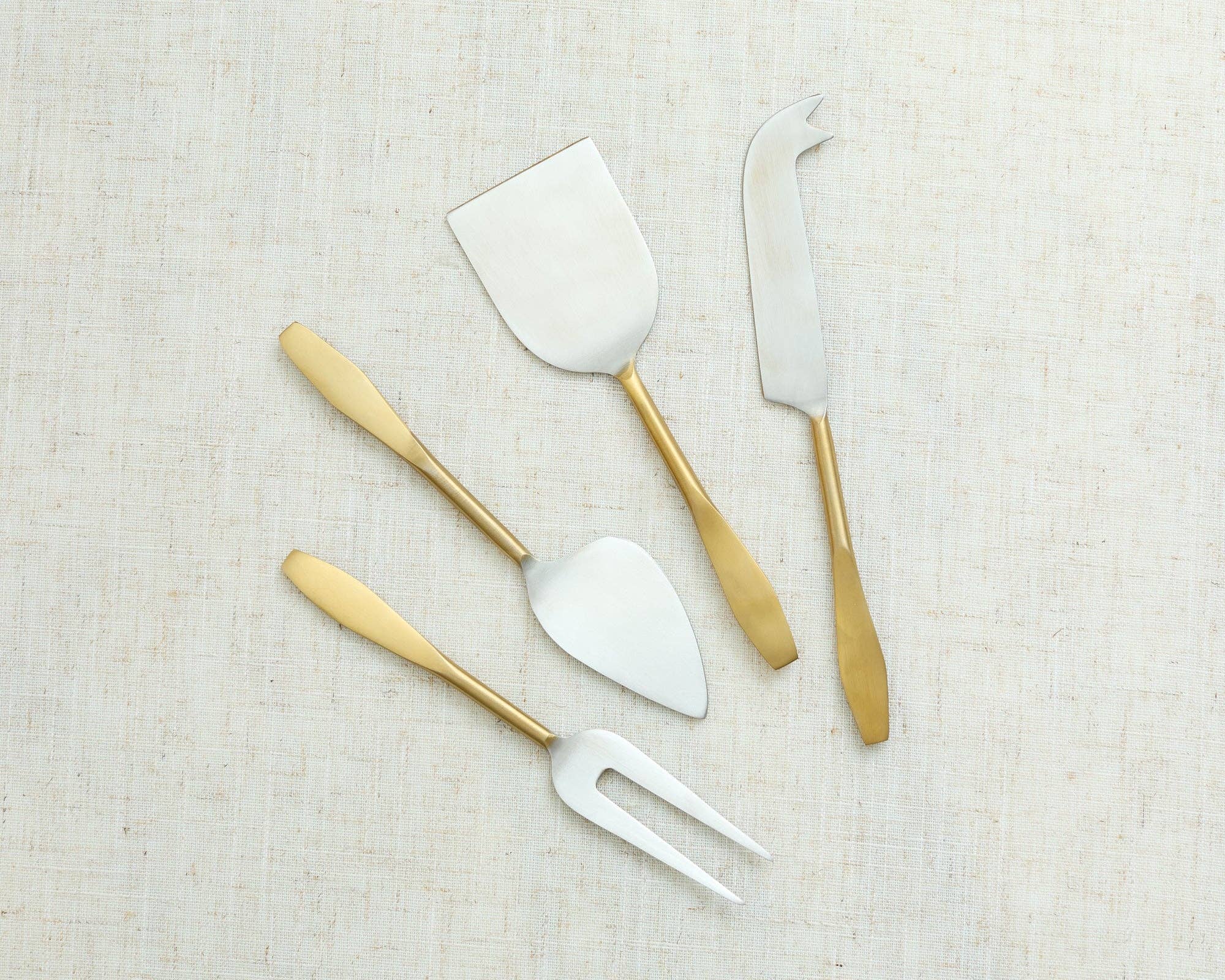 What a Host Home - Wholesale Flatware Set - Aline Stainless Steel Cheese Cutlery Set1