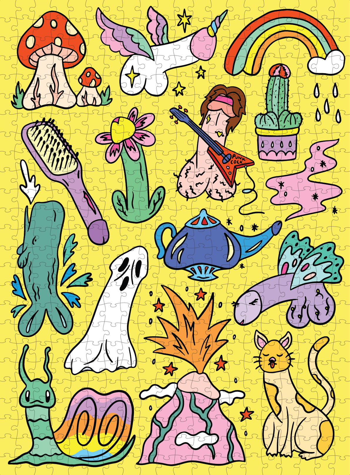 FUN CLUB - Wholesale Puzzel - Volwassene - Dicks legpuzzle (grappig)1