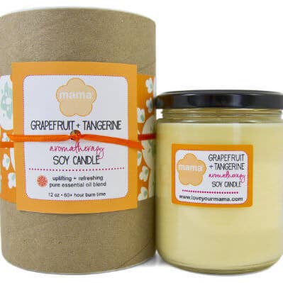 Fresh Glass Candle for wholesale by Mama Bath + Body