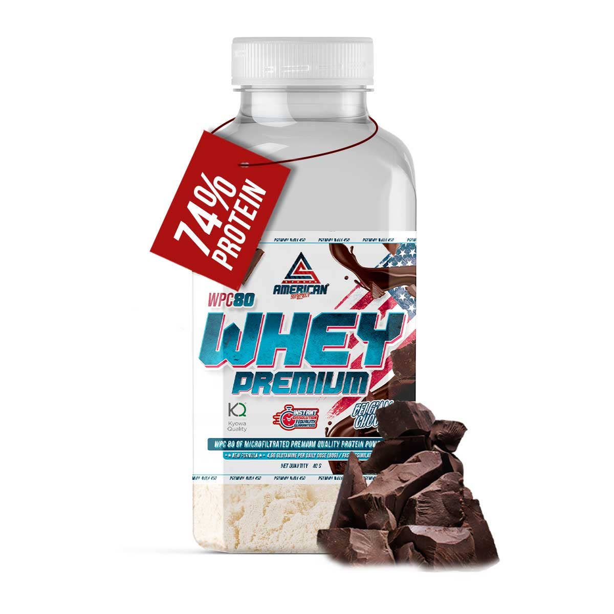 AMERICAN SUPLEMENT S.L. - Wholesale Protein/Superfood Powder - American Supplement | Single Dose Premium Whey Protein 40g0