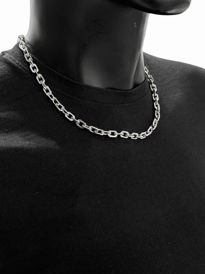 50cm stainless steel necklace 224OP62 for wholesale by BYREN | ÉLINE L'ATELIER