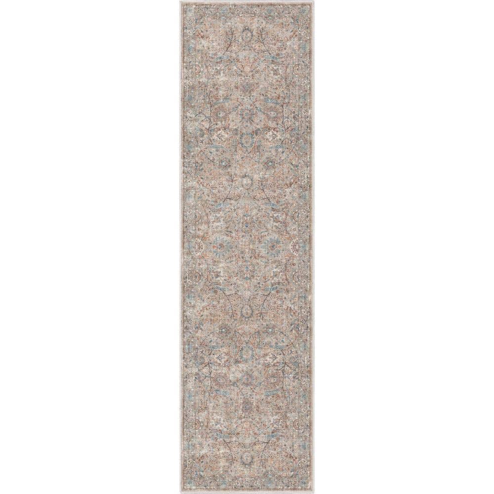 Well Woven – Tapete por atacado – Tapete Emilia Vintage Persian Floral Marfim Plan Weave10