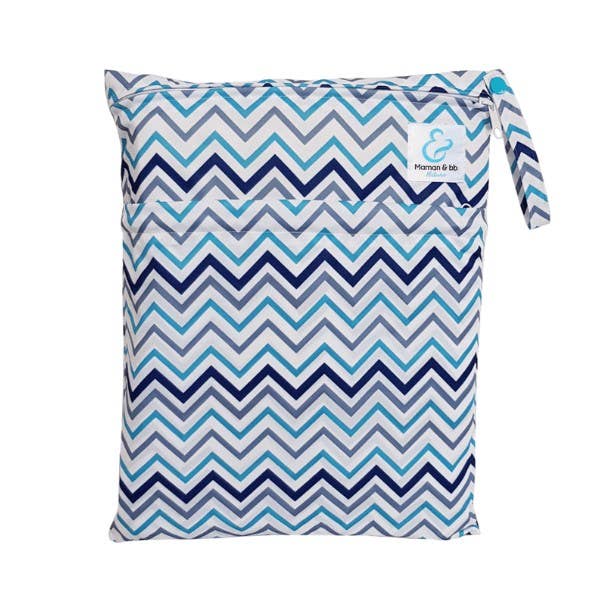 Waterproof bag - Chevron for wholesale by Maman & Bébé Nature
