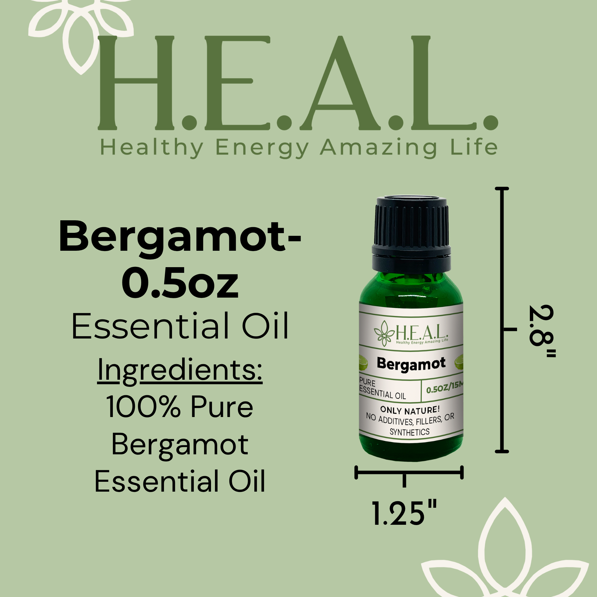 Healthy Energy Amazing Life - Wholesale Essential Oil - H.E.A.L.'s Essential Oils - Bergamot7