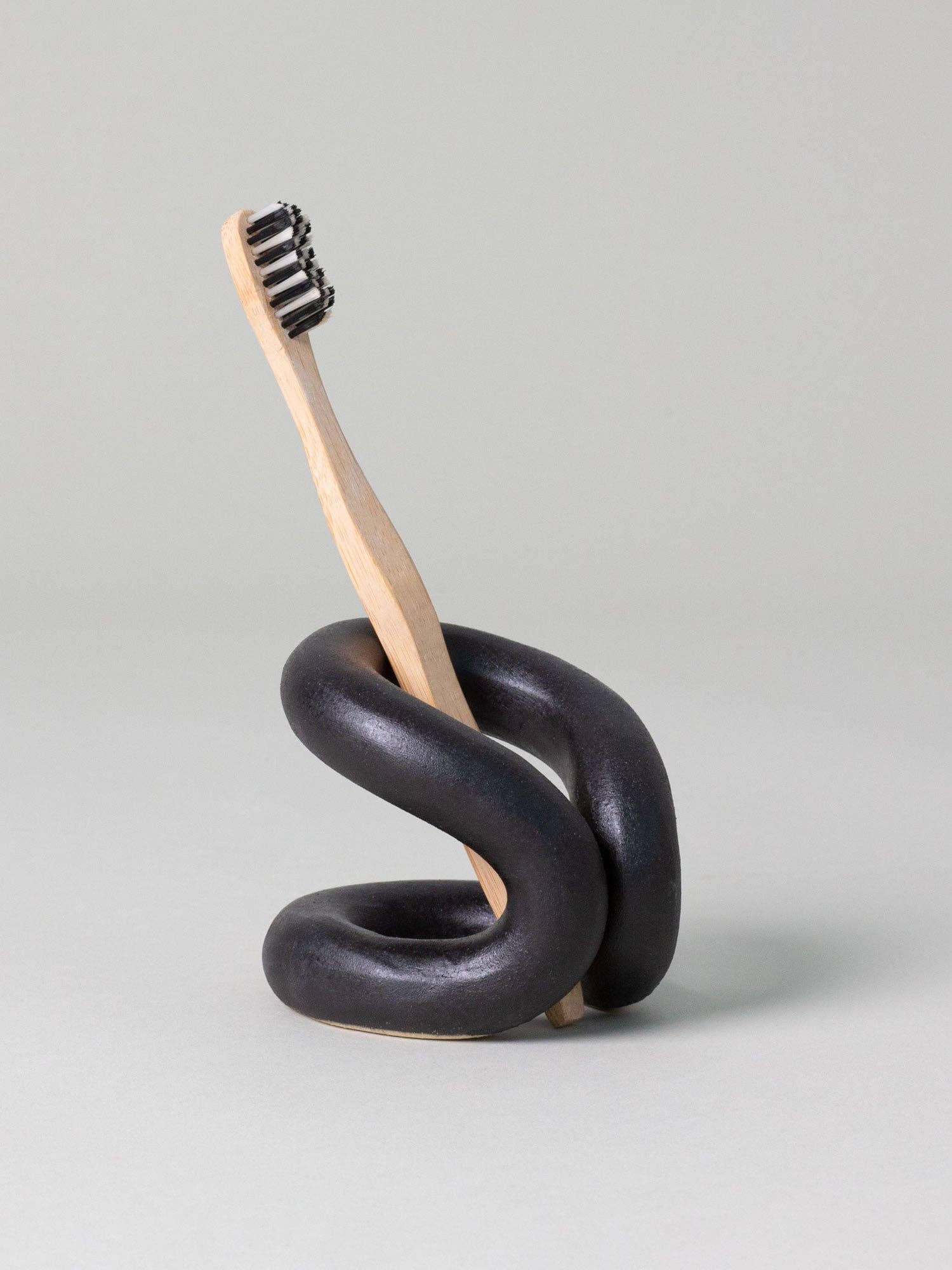 Virginia Sin – Suporte de escova de dentes por atacado – Porta-escova de dentes Ood, Preto