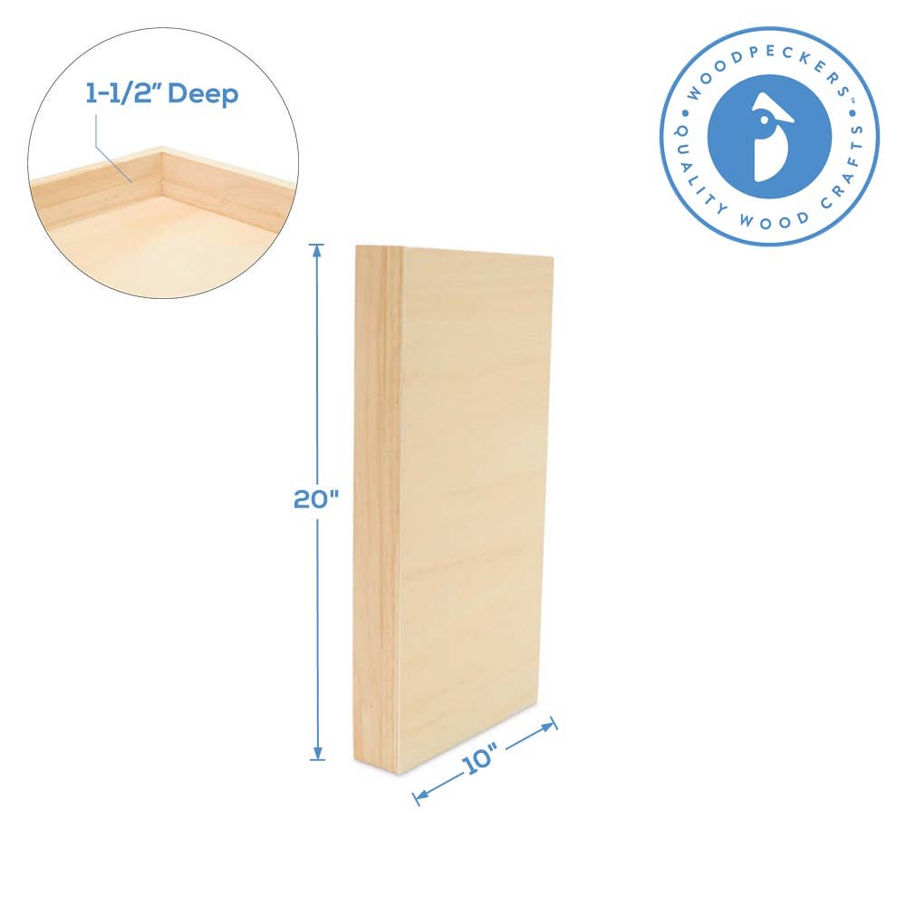 Woodpeckers Crafts - Wholesale Craft Supplies - Wood Painting Panels1