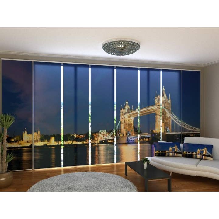 Set of 8 Tower Bridge Panel Night Tents for wholesale by IlyDecor