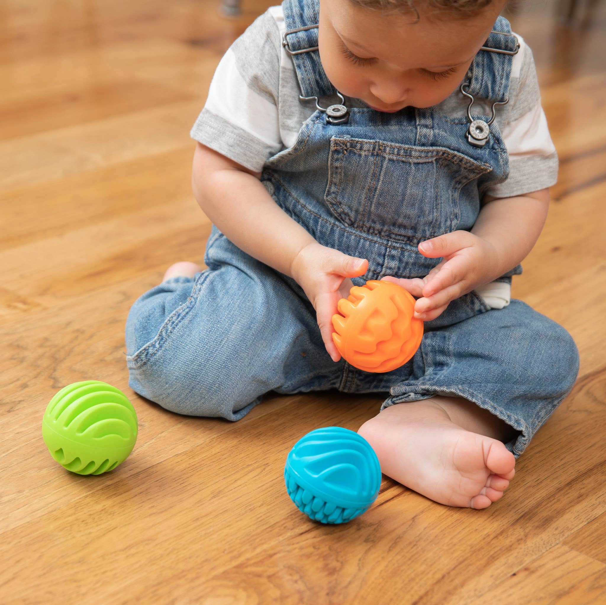 Fat Brain Toy Co. - Vente Balle d'éveil sensoriel – bébé - Rouleaux sensoriels4