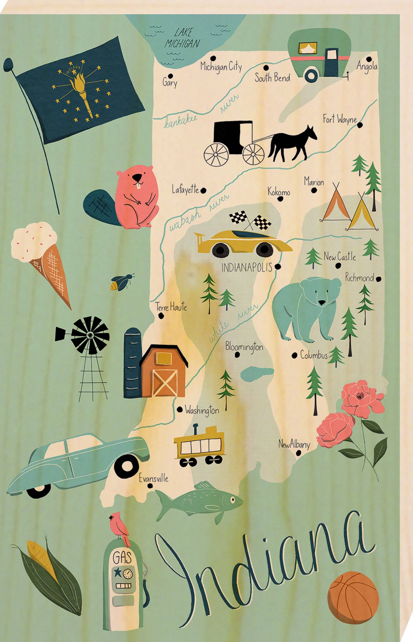 Works of Heart - Vendita all'ingrosso Cartoline - Home State Home Cartoline14