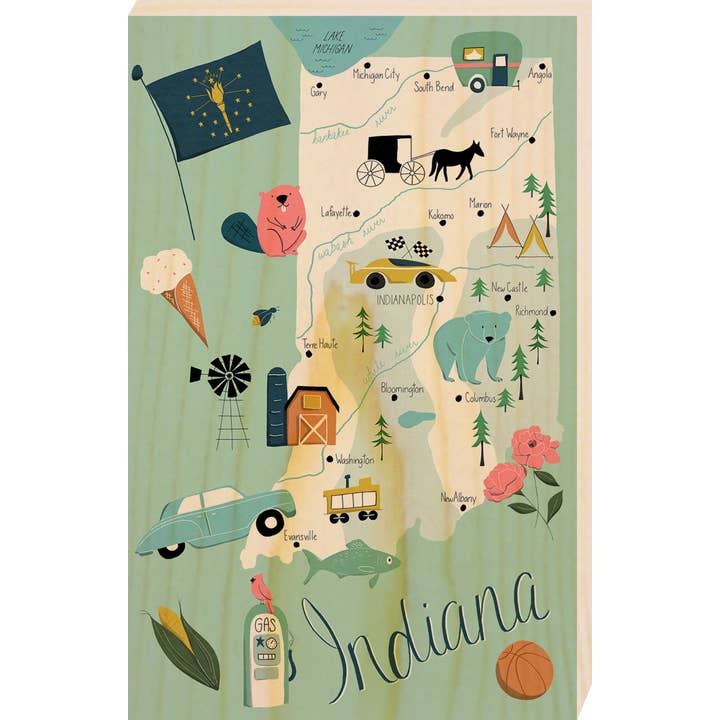 Works of Heart - Wholesale Postcard - Home State Home Postcards14