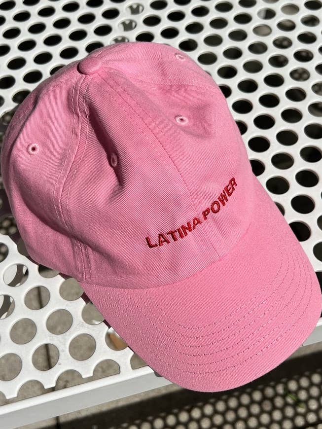 Latina Power Dad Cap for wholesale by Jen Zeano Designs