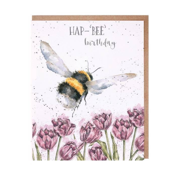 Wrendale Designs - Wholesale Birthday Card - Hap-Bee Birthday