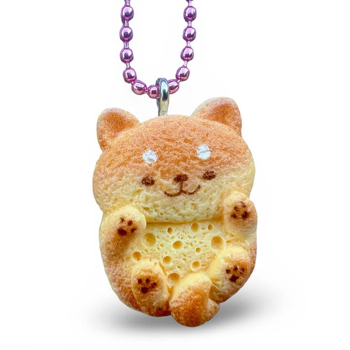 Pop Cutie Accessories & Gifts - Wholesale Kids necklace – Kids - Bread Pet Necklace I Charm Necklace I Handmade Necklace Cafe1