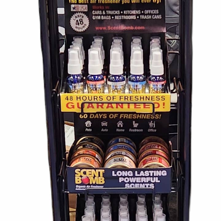 Scent Bomb - Wholesale Retailer Display - Home & Living - Scent Bomb Floor Rack