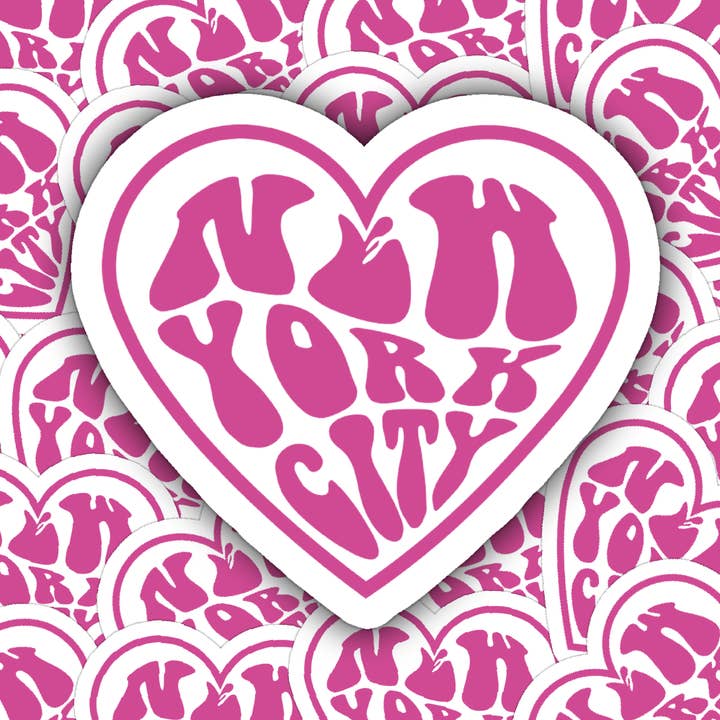 New York City Sticker for wholesale by Totally Posie