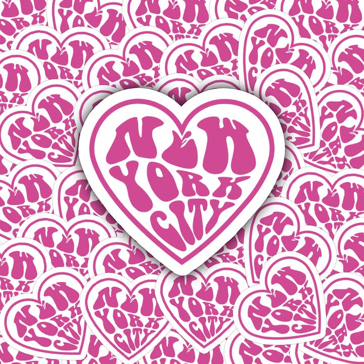 New York City Sticker for wholesale by Totally Posie