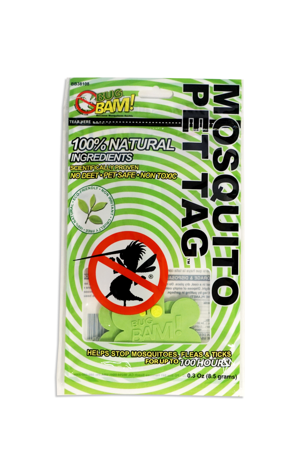 Bug Bam! - Vendita all'ingrosso Collare - Cani - Medagliette Antizanzare, Pulci e Zecche per Animali (Confezione da 2)5