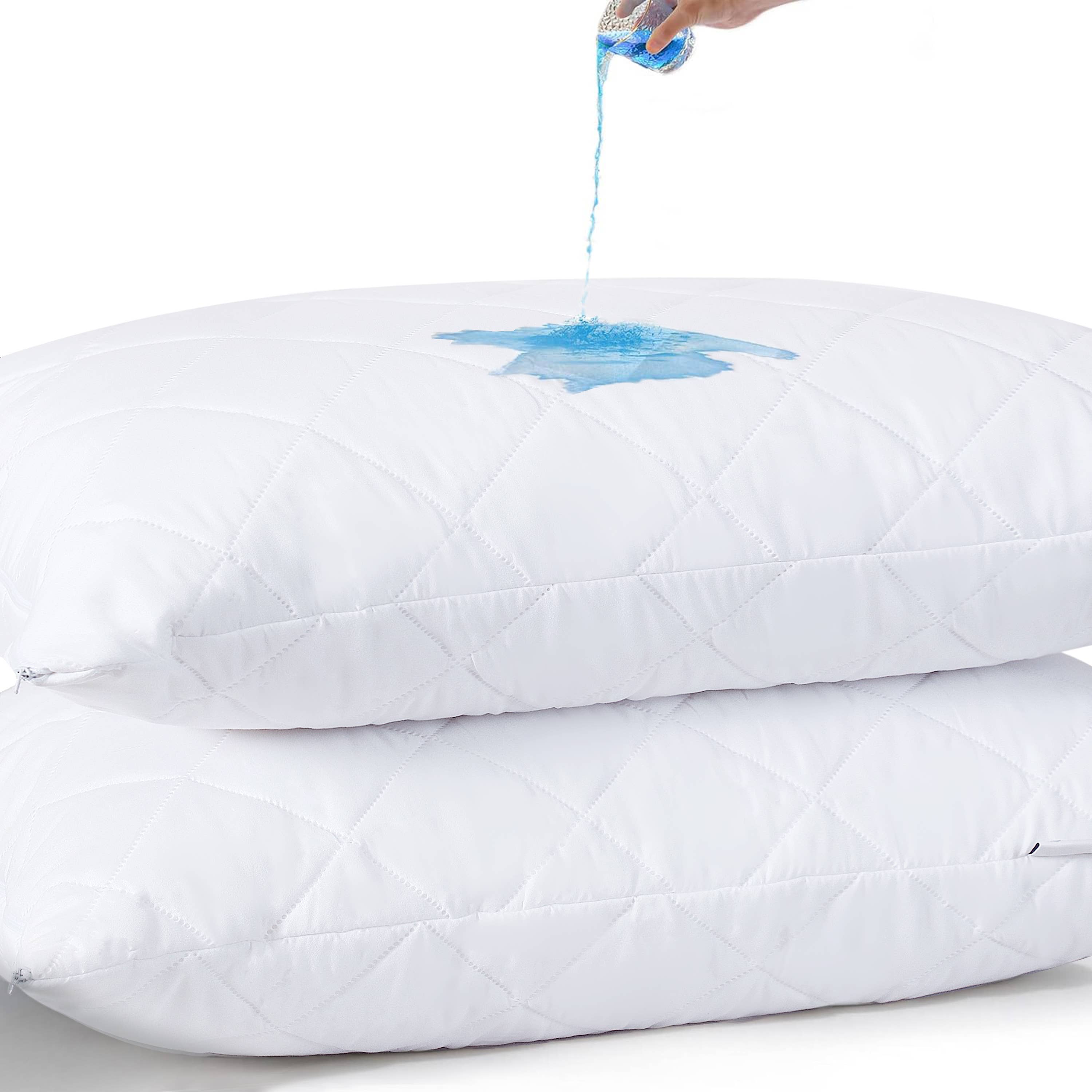 Cottonpassion_US - Vendita all'ingrosso Federe/copricuscino - Copriguanciale in Microfibra con Cerniera Trapuntato Impermeabile2