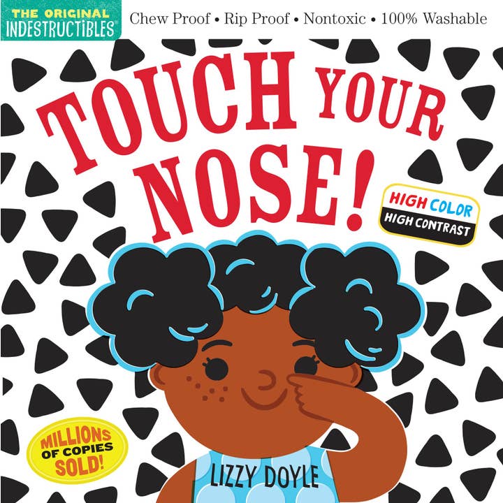 Indestructibles: Touch Your Nose! (High Color High Contrast) for wholesale by Hachette Book Group