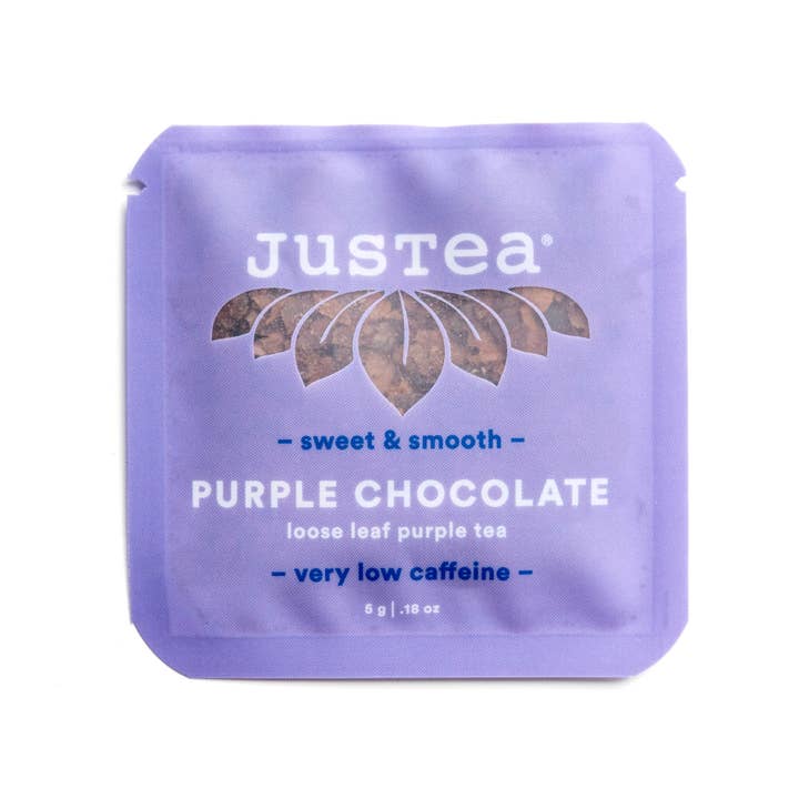 JusTea (No Import Fees to USA) - Wholesale Loose Tea - TEA SAMPLER Variety No. 2 = 5 Tea Blends in 25 Mini Pouches4