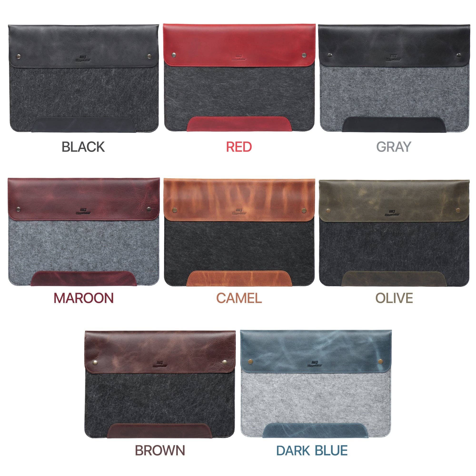 Londo – wholesale Laptop/tablet case – Unisex – MegaGear Fine Leather and Fleece Sleeve Bag for MacBook Pro, MacBook Air and iPad Case20