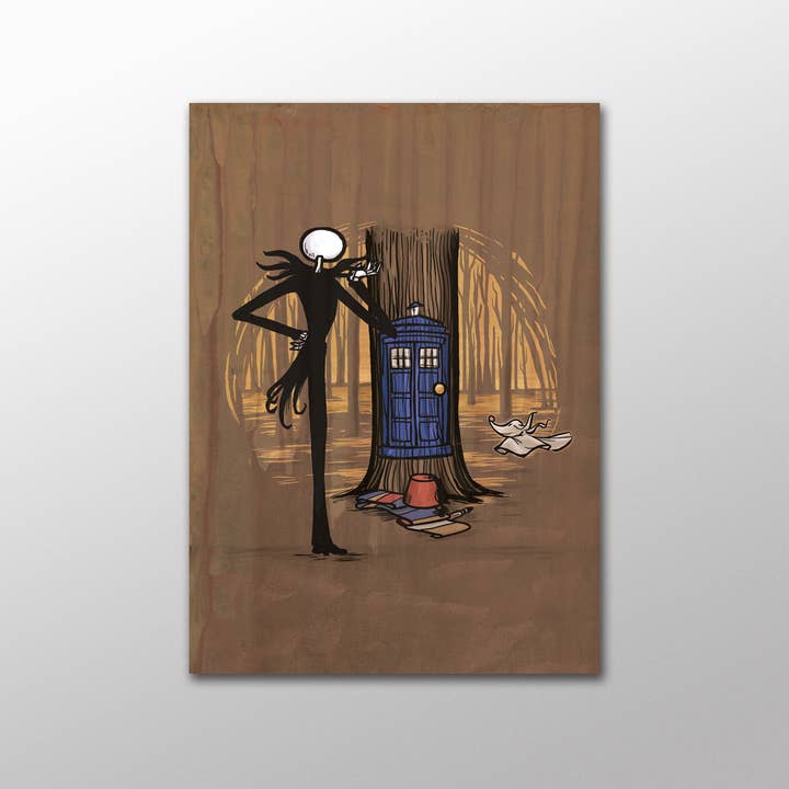 Quem é Este Postcard 5x7 polegadas por atacado de Karen Hallion Illustration