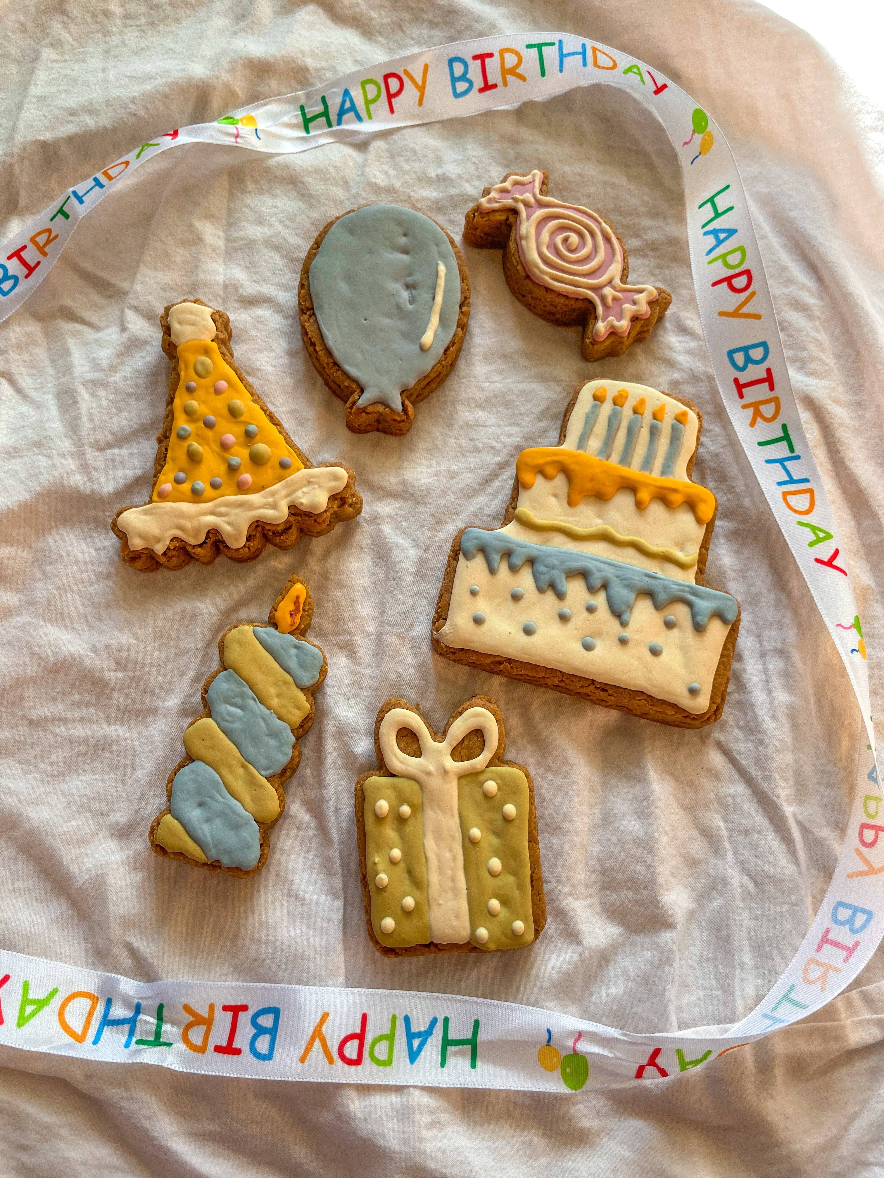 Big Head Barkery - Wholesale Pet Treats - Dog - 🎉 Party Time Peanut Butter Dog Cookies0