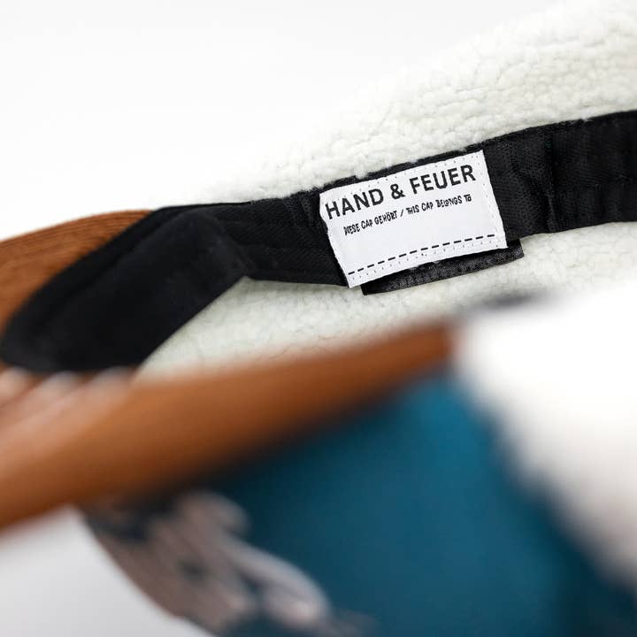 Hand und Feuer - Wholesale Baseball Cap - Kids - Schlawiner Winter Cap (for Kids 4-8 Years) - Light Blue Canvas7