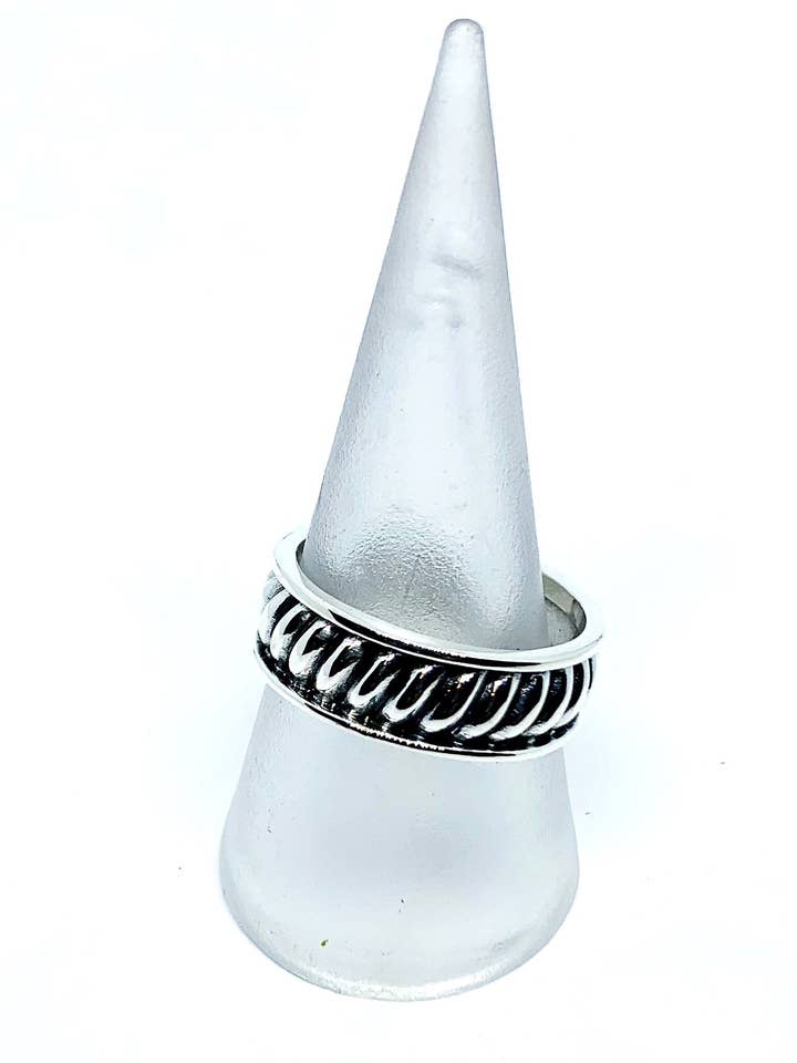 Anillo para hombre en plata de ley para venta al por mayor de Jewellery Just For You