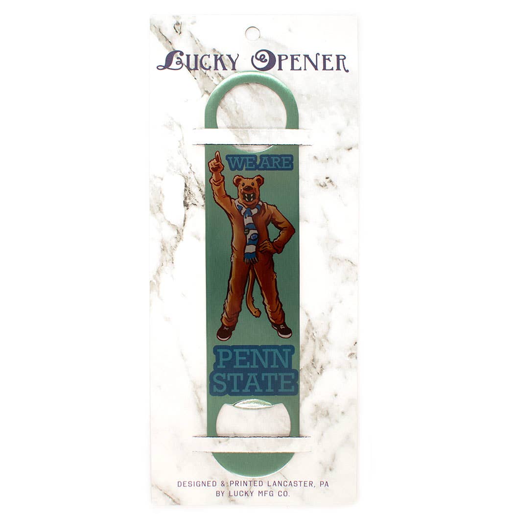 Lucky Mfg. Co. - Wholesale Bottle/Wine Opener - "We Are Penn State" Mascot Bottle Opener1