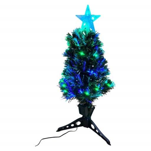 1.9Ft. Christmas Tree Pre-Lit With Multi Color Led-207 for wholesale by International Gifts Ltd.