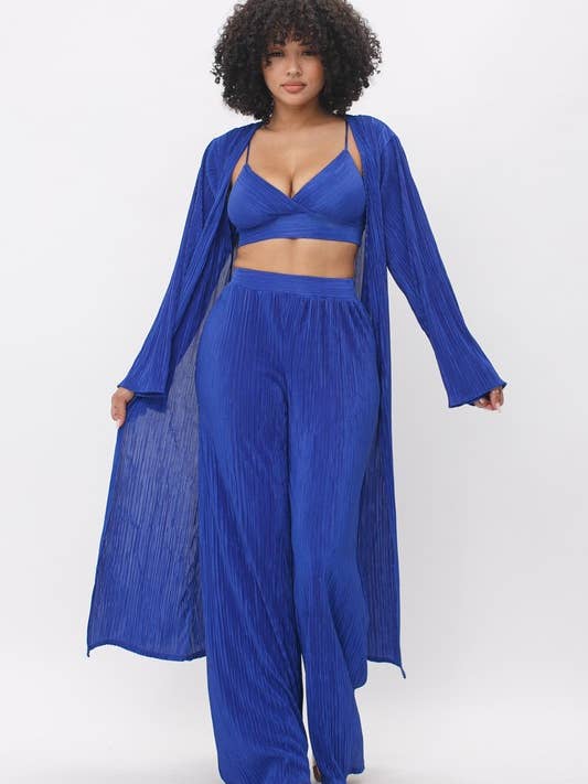 Bolero Set Of Bra Cardigan Pants for wholesale by Belita Collection