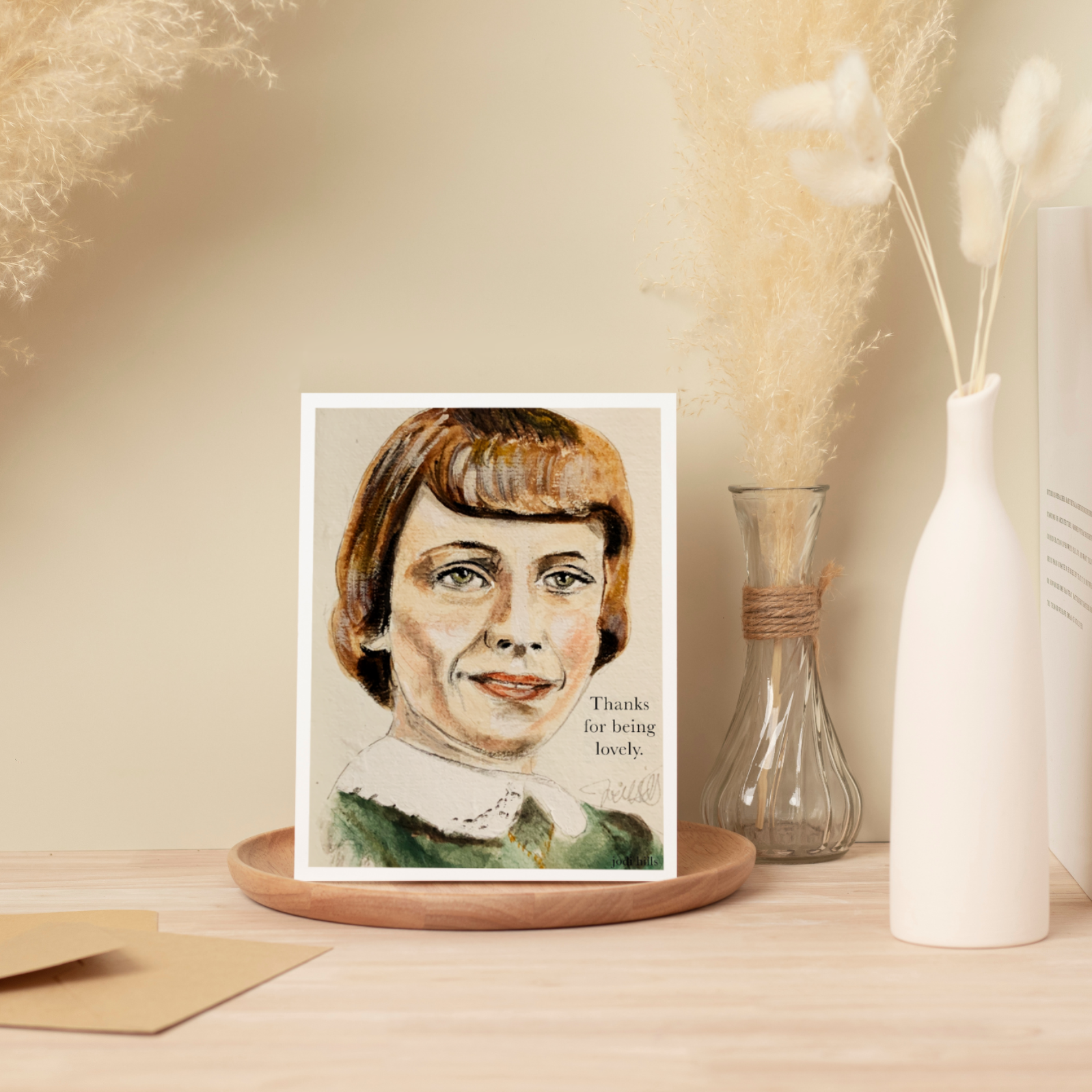 Studio J by Jodi Hills - Wholesale Everyday Greeting Card - thanks for being lovely ⎮ Americana Greeting Card1