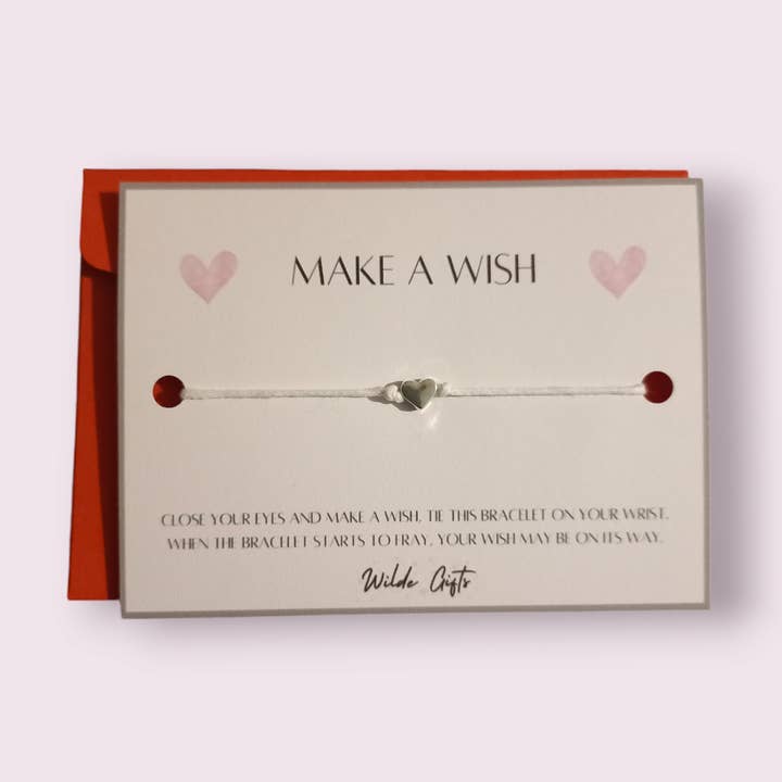 Make a wish Wish bracelet for wholesale by Wilde Gifts UK