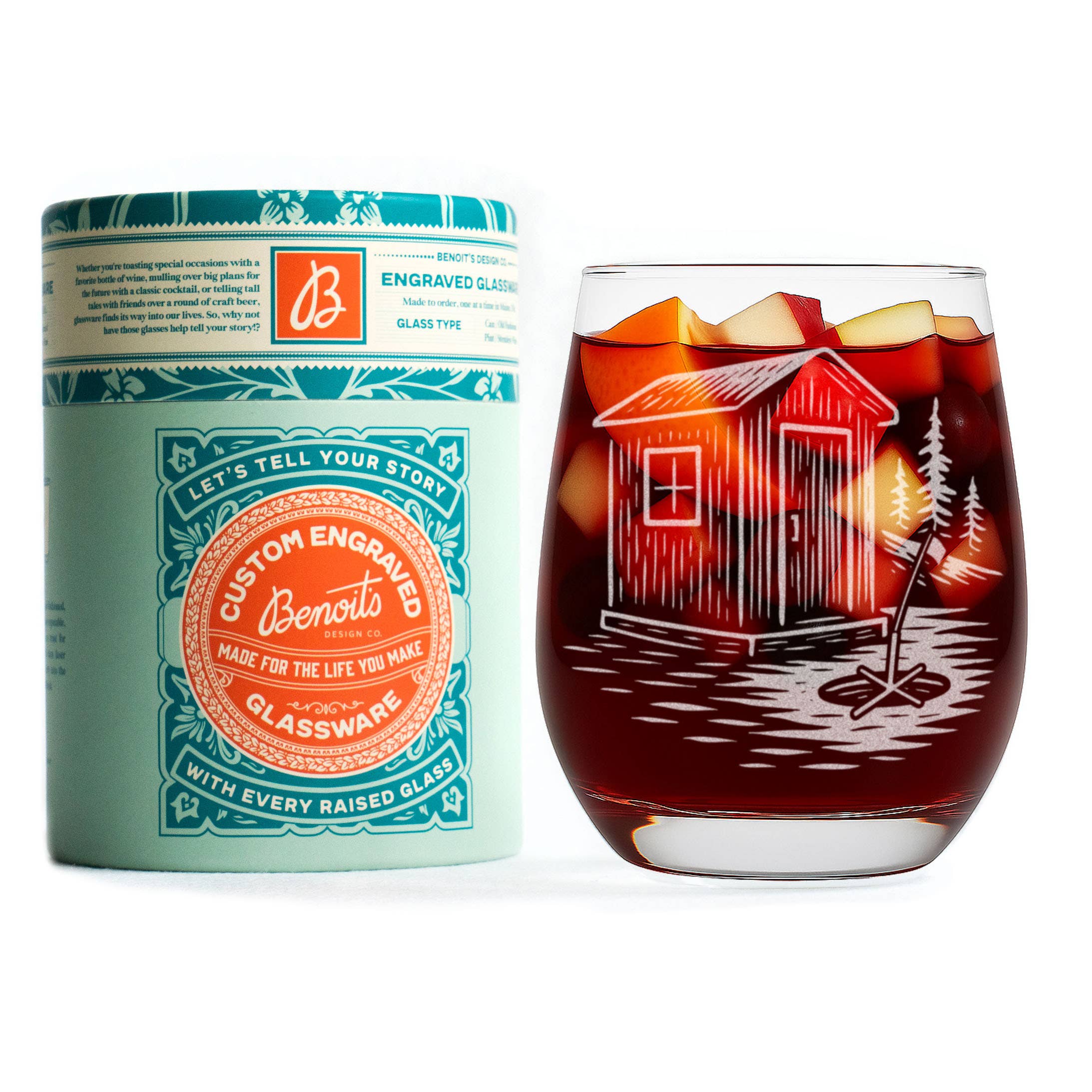 Benoit's Design Co. – Großhandel Cocktail-/Schnapsglas – Trinkgläser zum Eisfischen7