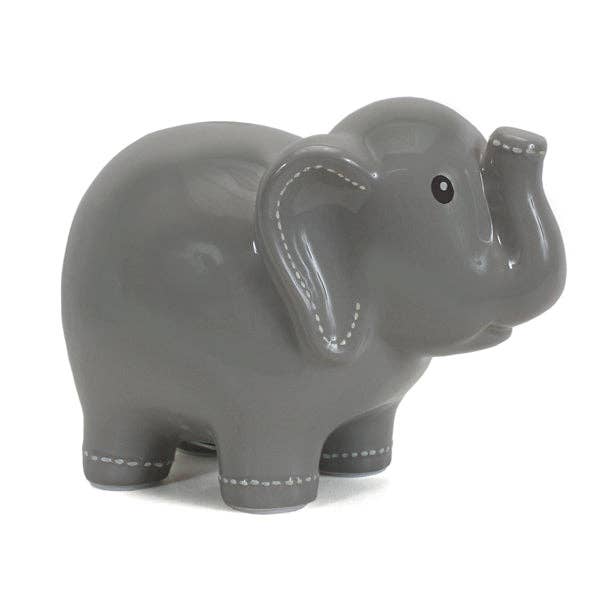 Child To Cherish® - Wholesale Money/Piggy Bank - Kids & Baby - Large Grey Elephant Bank0