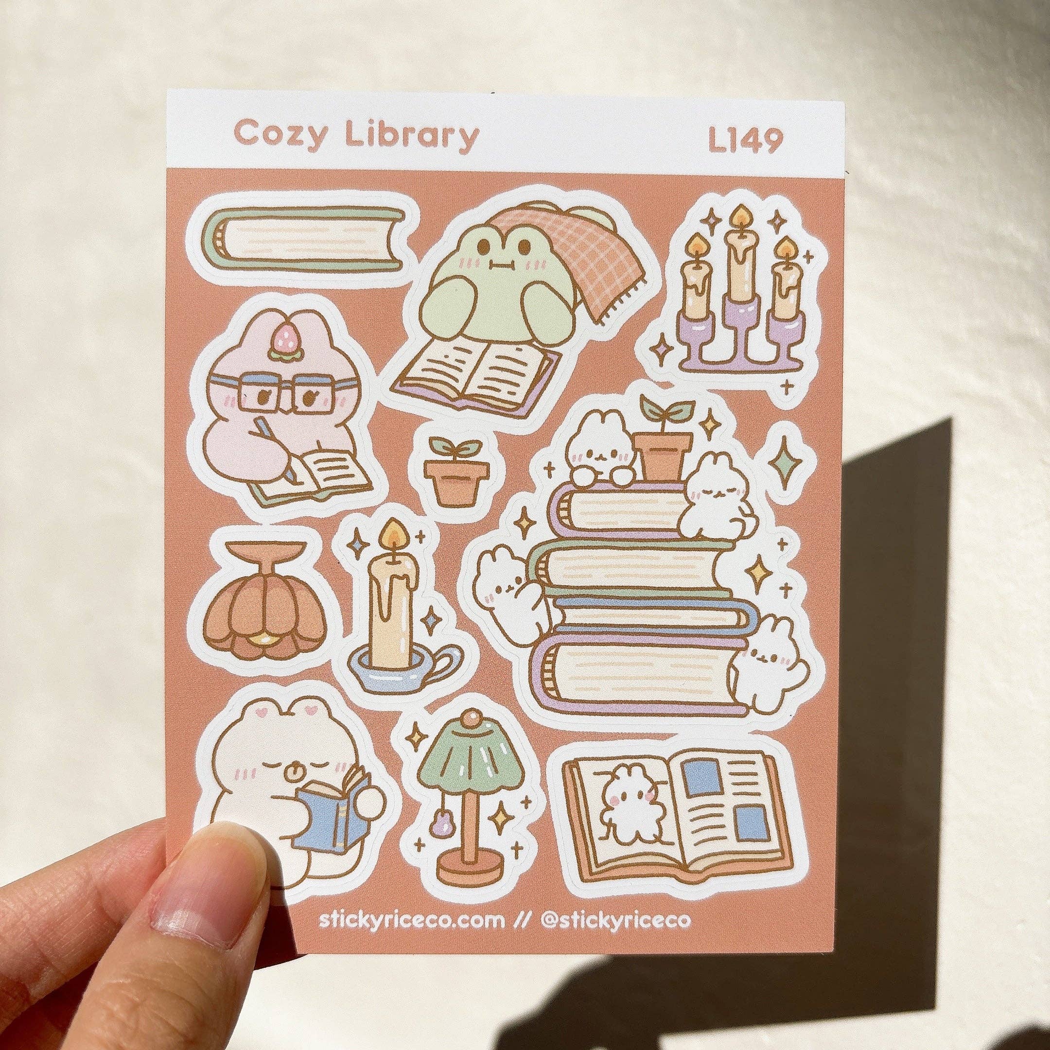 StickyRiceCo - Vente Autocollant - Feuilles d'autocollants mats pour le printemps 20249