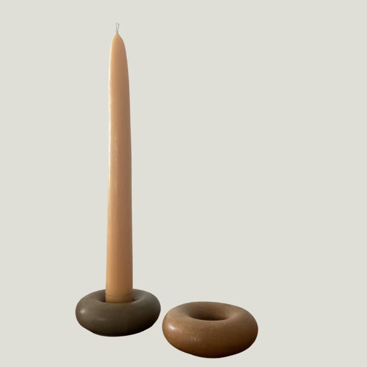 Hadie Candle Holder | Organic Candle Holder for wholesale by My Terracotta Home