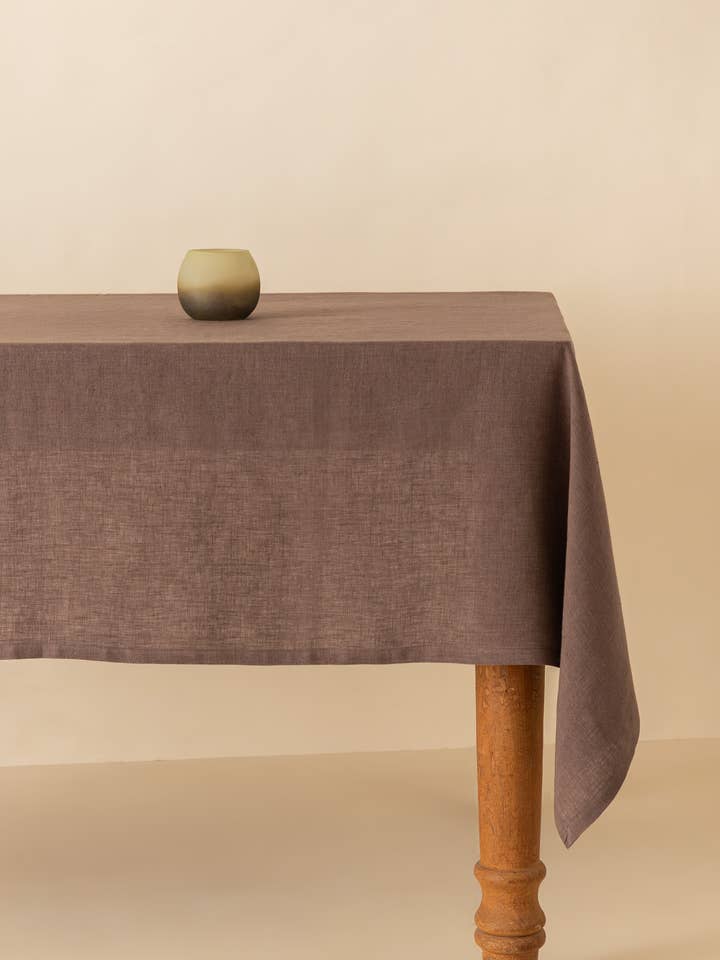 Toalha de Mesa Sólida de Linho Slumber – Jantar Diário por atacado de Live Linen