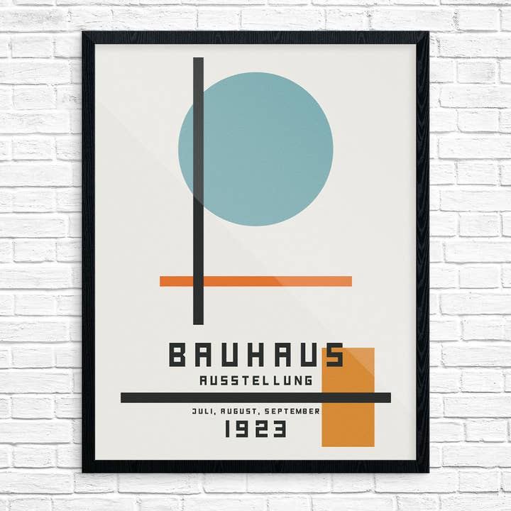 Stampa Bauhaus 1923 da 28 x 35,6 cm. per la vendita all'ingrosso da parte di Fridgedoor