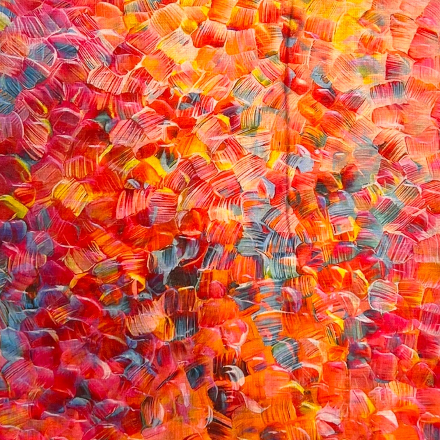 London Scarves – wholesale Scarf – Women's – Vibrant Mosaic Print Scarf
1