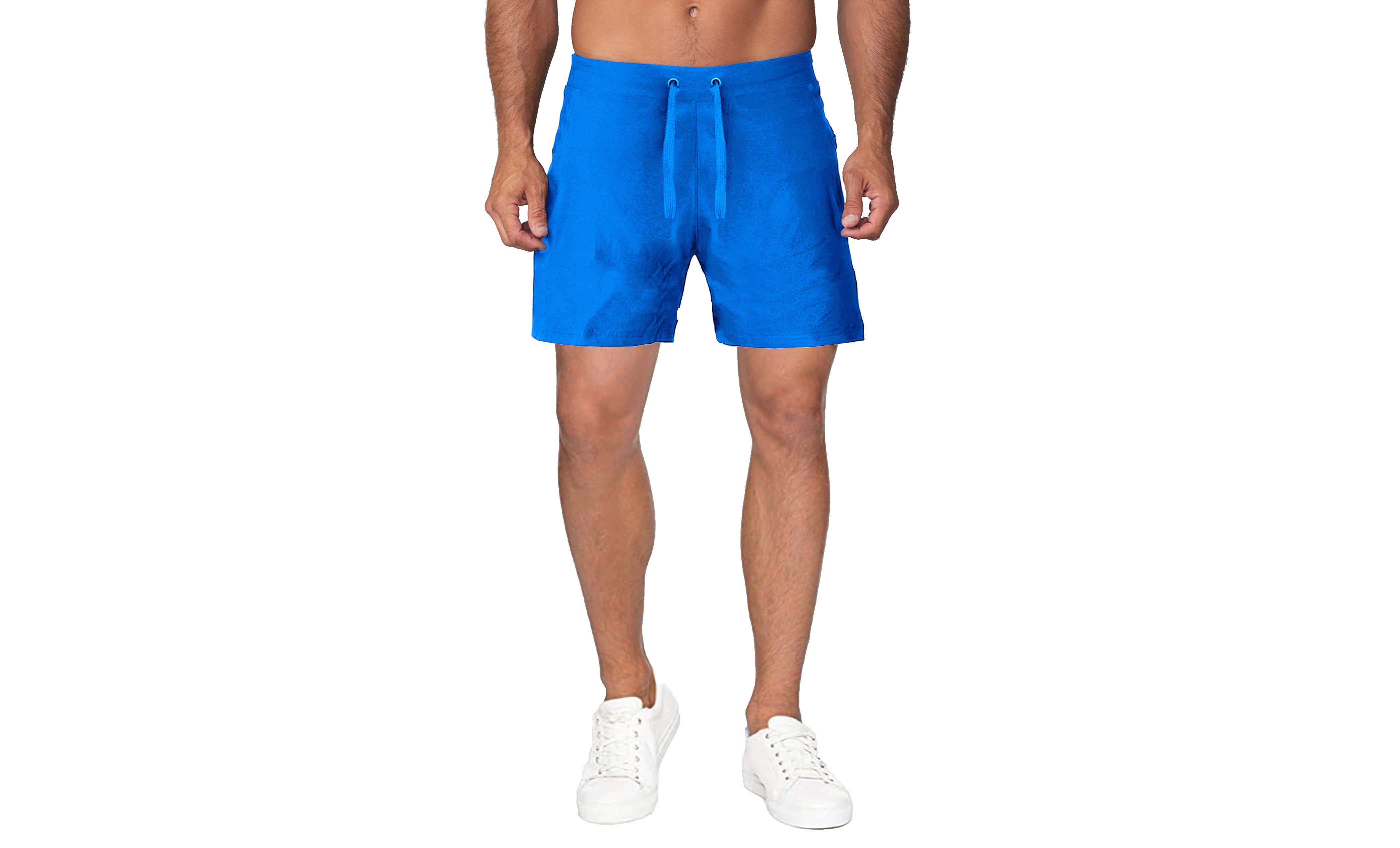 Galaxy By Harvic - Wholesale Athletic Shorts - Men's - Men's 7'' Inseam Dry Fit Training Shorts W/ Mesh Lining4