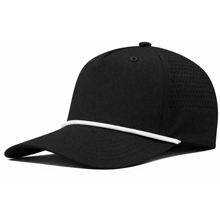 Stitch & Bill Hats - Wholesale Baseball Cap - Unisex - Performance 5 Panel Rope Baseball Cap Air Flow Men Women 6