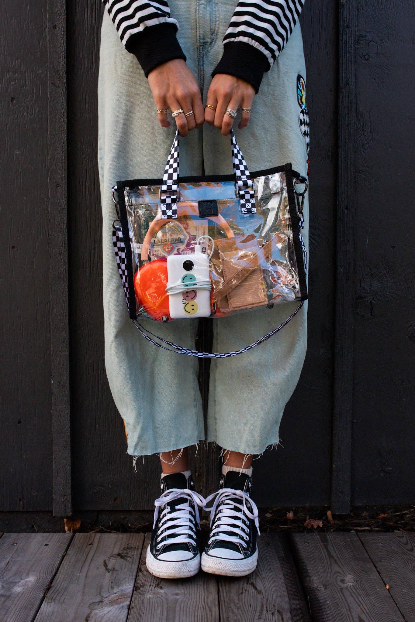 Rad Revolution - Wholesale Tote Bag - Women's - Clear Boxy Tote1