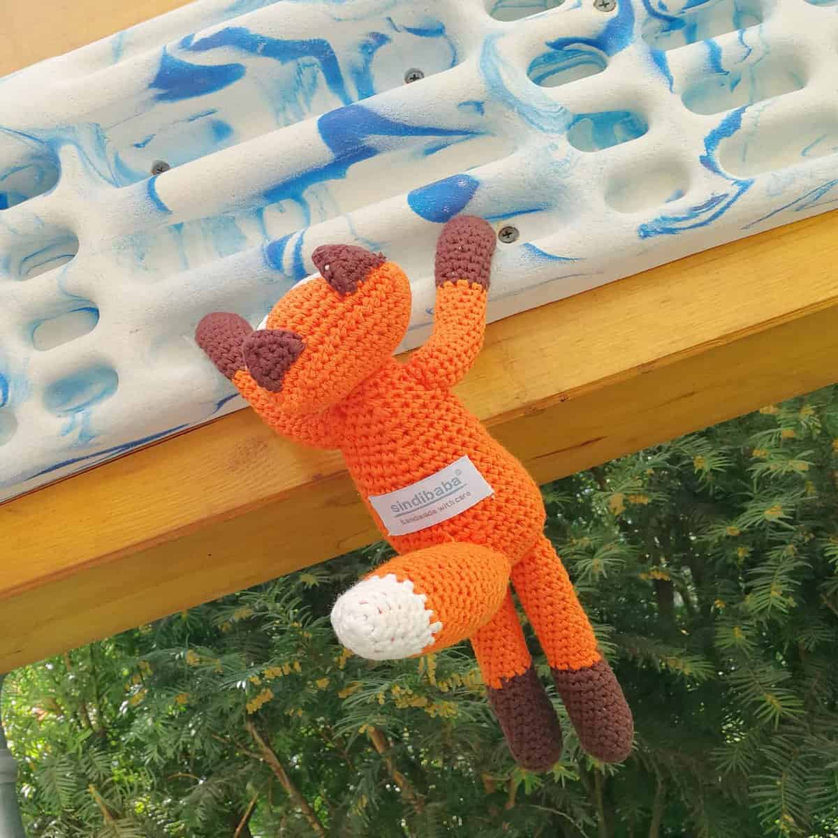 SindiBaba - Wholesale Stuffed/Plush Toy - Kids & Baby - Crocheted cuddly toy fox FRED (organic)6