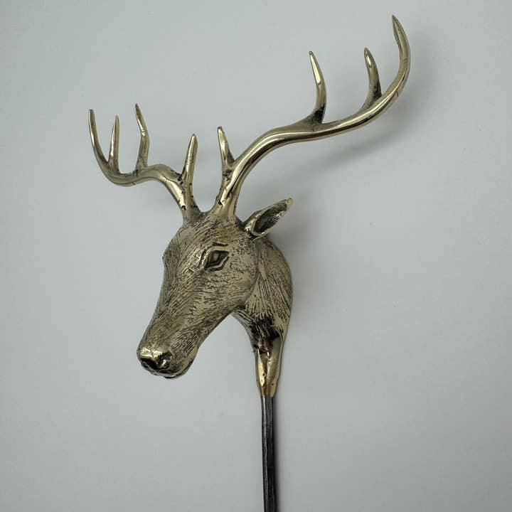 Bronze Betty - Wholesale Garden/lawn stake - Deer, Elk, Moose on stake for Garden, Bronze Handmade3