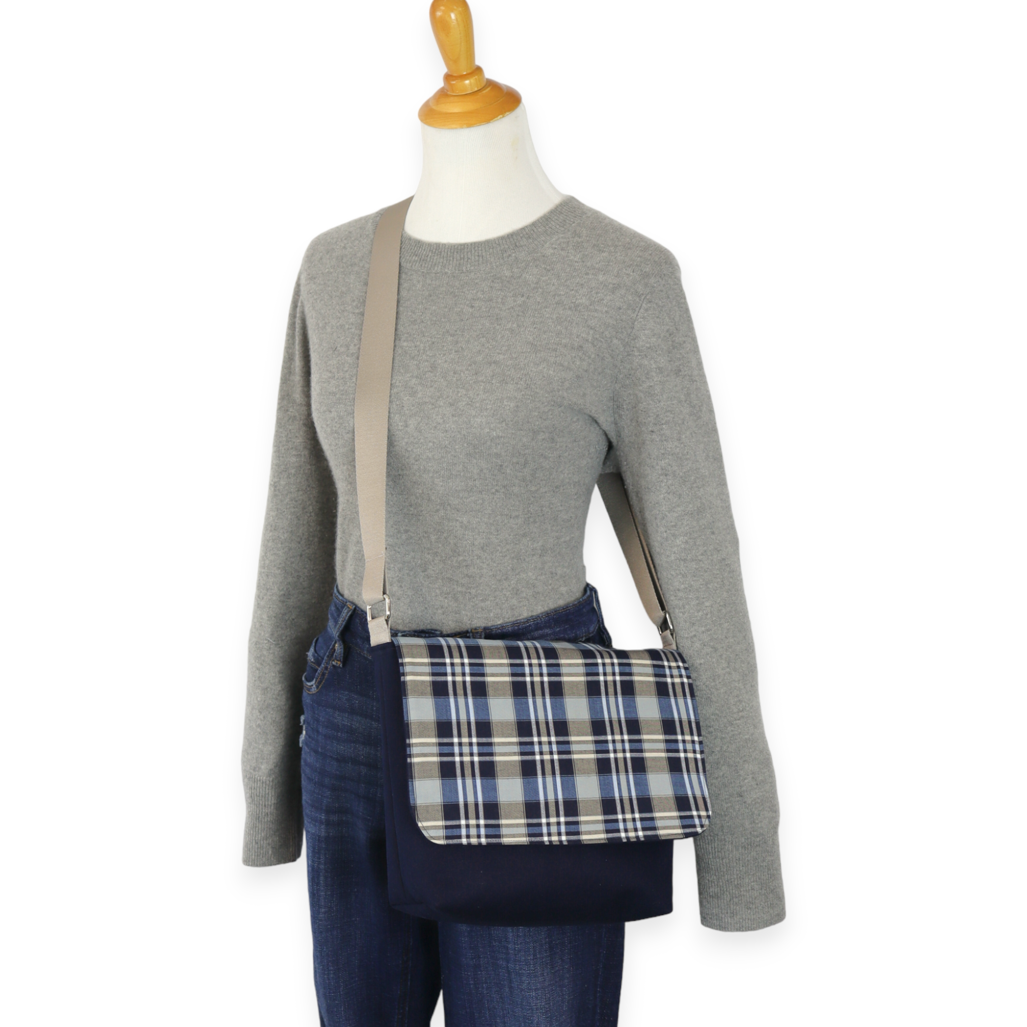 Crosscut Sewing Co. - Wholesale DIY Craft Kit - Messenger Bag Sewing Kit - DIY Beginner Sewing Project Kit Kids and Adults51