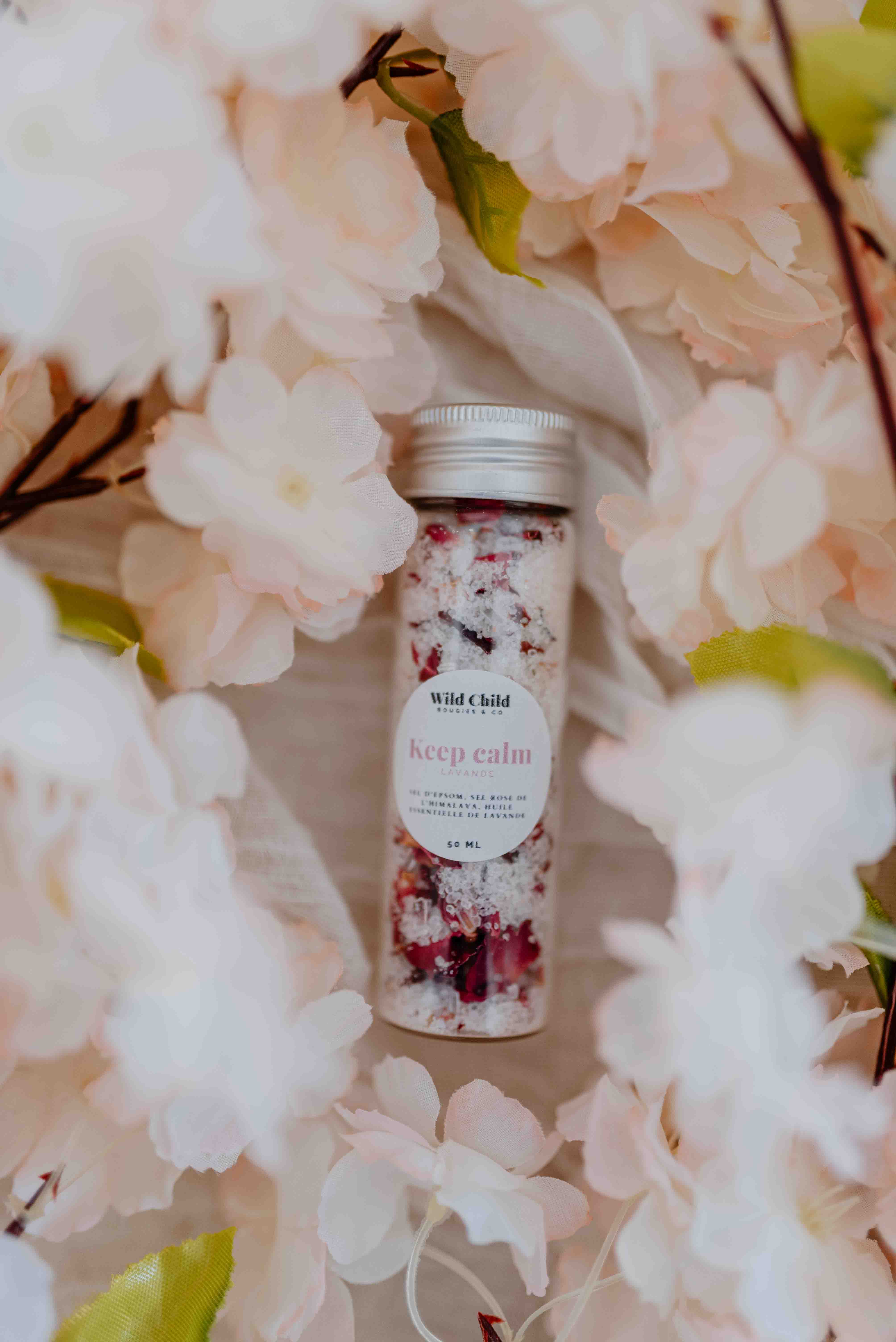 WILD CHILD Bougies & Co - Wholesale Bath Salts - LAVENDER bath salt