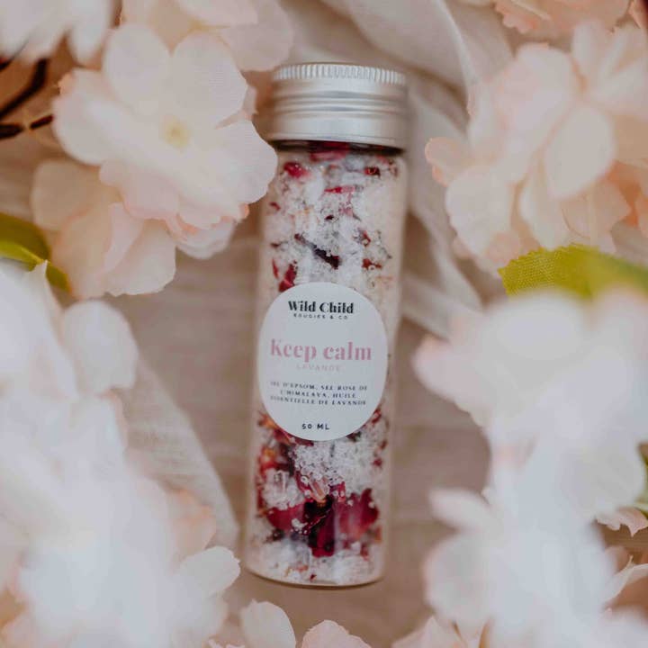 WILD CHILD Bougies & Co - Wholesale Bath Salts - LAVENDER bath salt0