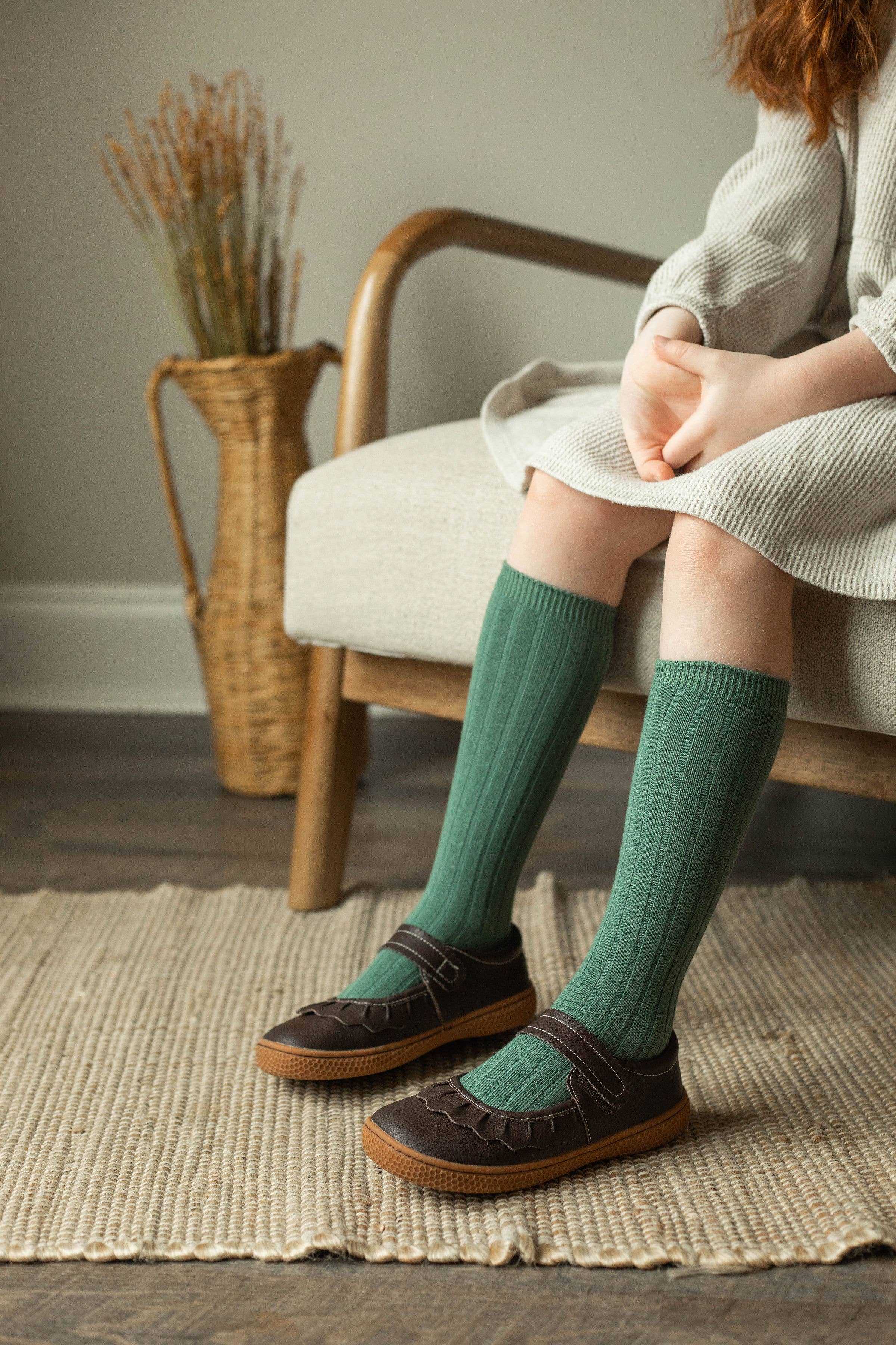 Little Organic Co - Vente Chaussettes – enfant et bébé - Chaussettes hautes genou douces en coton biologique pour enfants18